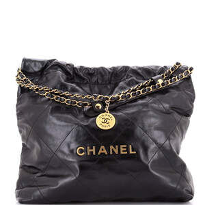 Chanel Medium 22 Chain Hobo Quilted Calfskin